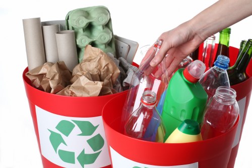 Modern eco-friendly waste management setup in Aldershot